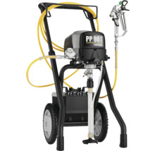 Pulvérisateur de peinture sur roues avec tuyau et pistolet