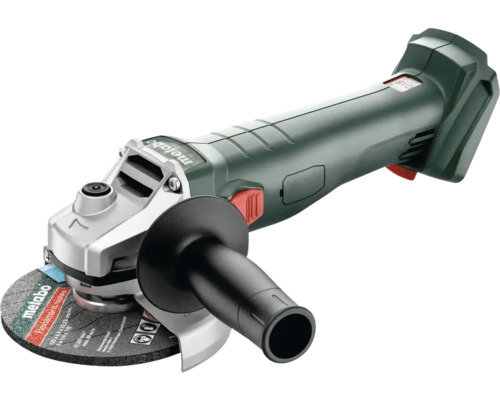 Meuleuse d''angle sans fil Metabo avec poignée supplémentaire