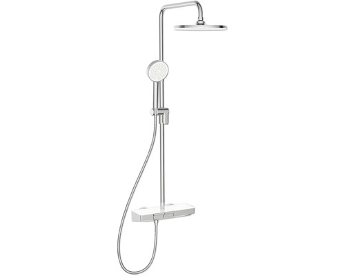 Colonne de douche avec thermostat AVITAL PIRITA chrome brillant