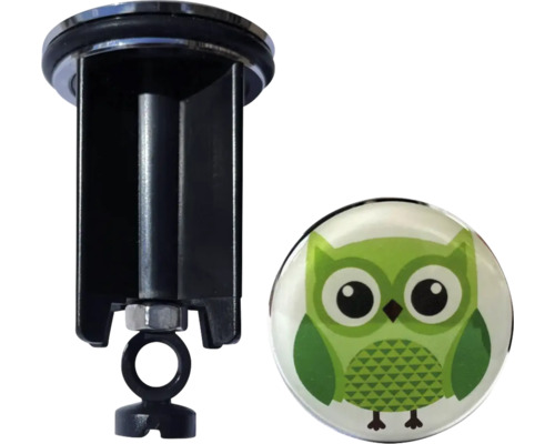 Bonde de vidange avec motif hibou