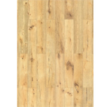 Plancher en bois avec grain de bois et nœuds