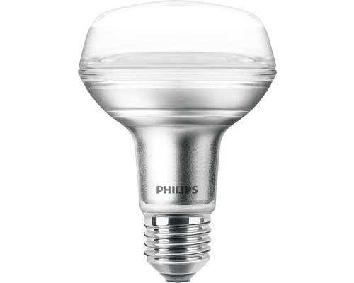 Ampoule à réflecteur LED R80 E27/8W(100W) 670 lm 2700 K blanc chaud Lampe Philips