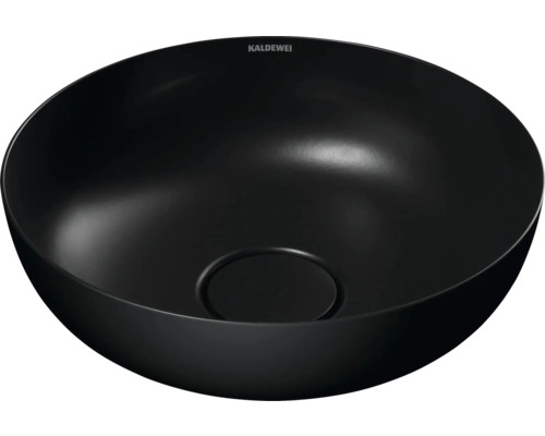 Lavabo à poser KALDEWEI MIENA 31 x 31 cm noir mat emaillé avec revêtement 911406003676