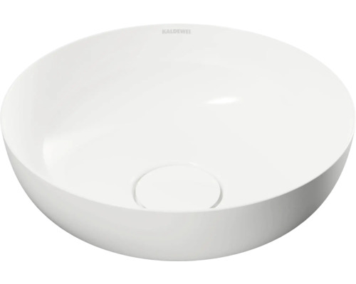 Lavabo à poser KALDEWEI MIENA 31 x 31 cm blanc alpin brillant emaillé avec revêtement 911406003001