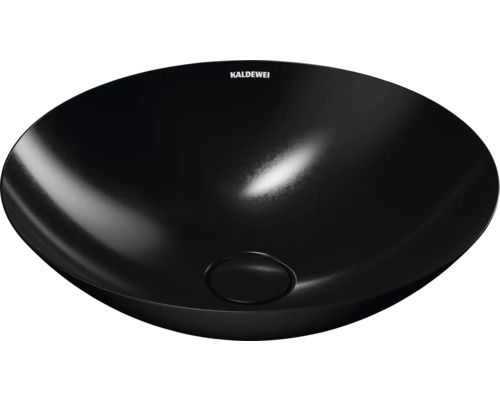 Lavabo à poser KALDEWEI AVELLINO 45 x 45 cm noir brillant emaillé avec revêtement 912206003701