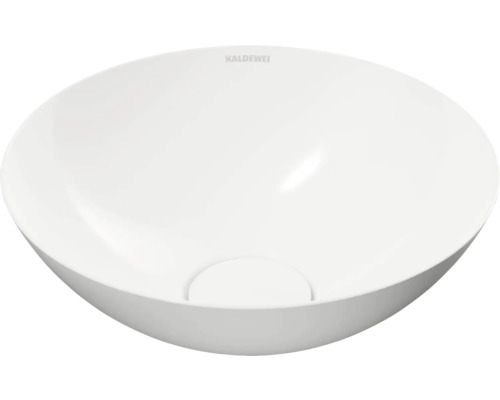 Lavabo à poser KALDEWEI AVELLINO 36 x 36 cm blanc alpin mat emaillé avec revêtement 912106003711