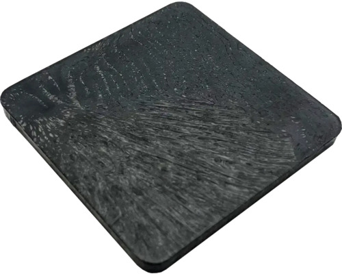 Plaques d'appui HAROMAC DRUNTER-X 5 mm pack = 10 pces Sous-verre carré en bois