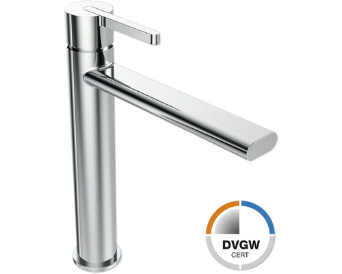 Robinet de lavabo pour vasque à poser Jungborn LAMBDA certifié DVGW chrome