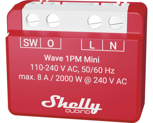 Shelly Qubino Wave 1PM Mini Energiemessgerät