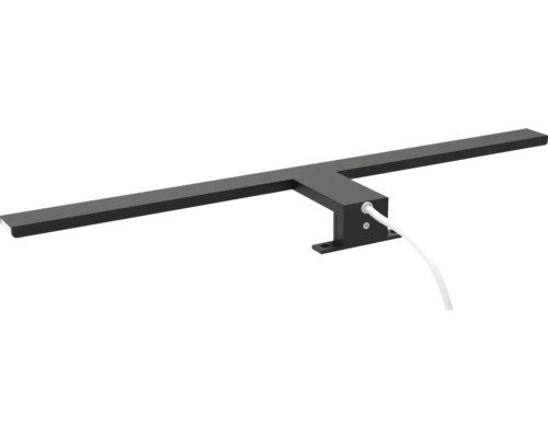 Luminaire rapporté noir avec câble