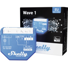 Shelly Qubino Wave 1 Smart Home Relais mit Verpackung