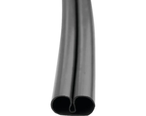 Profilschiene für Pools mit Ø 450/460 cm grau Dichtlippe aus Gummi