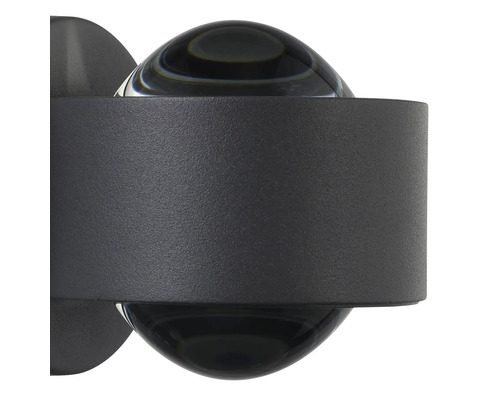 Wandleuchte mit Glaskugel