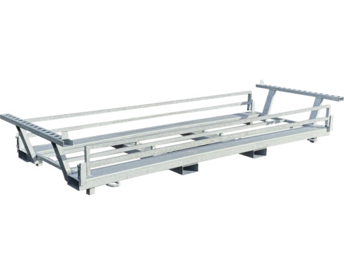 Twintraverse für 30 Bauzäune und 30 Fussplatten 3350 x 1150 x 550 mm