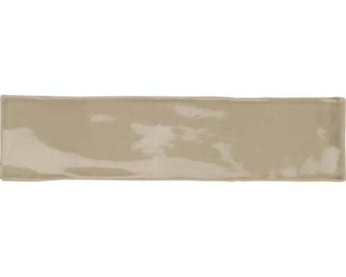 Carreau de céramique beige au format paysage