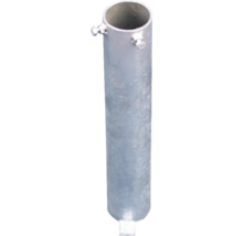 Bodenhülse mit 2 Verschraubungen für Rohrpfosten H = 400 mm Ø 70 mm
