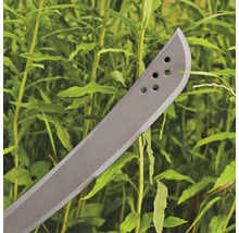Machete vor Grünpflanzen