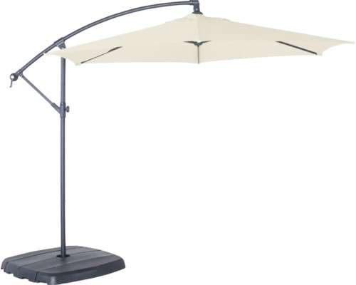 Freiarmschirm mit Ständer für den Garten