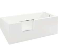 Baignoire rectangulaire avec porte de baignoire intégrée