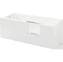 Baignoire rectangulaire avec tablier droit