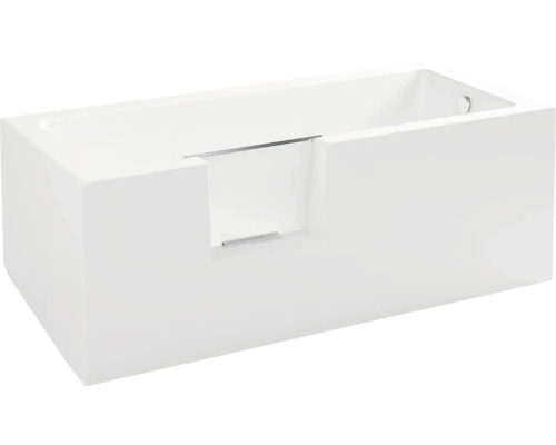 Baignoire rectangulaire avec porte de baignoire pour un accès sans obstacle