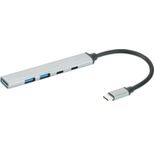 USB-C-Hub mit USB-A- und USB-C-Anschlüssen