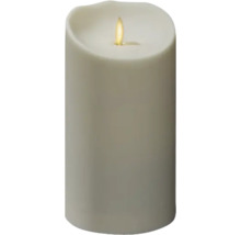 Bougie LED décorative avec flamme vacillante