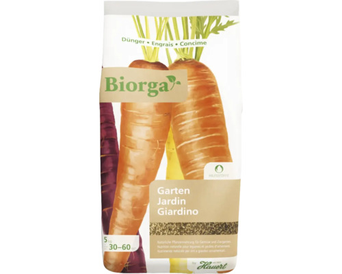 Engrais pour jardin Hauert Biorga 5 kg