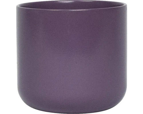 Pot de fleurs Alma Ø 13.5 cm H 12.6 cm mauve