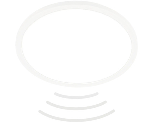 Sensor Deckenlampe Move 18W 2400 lm weiss Backlight Symbol für Bewegungsmelder