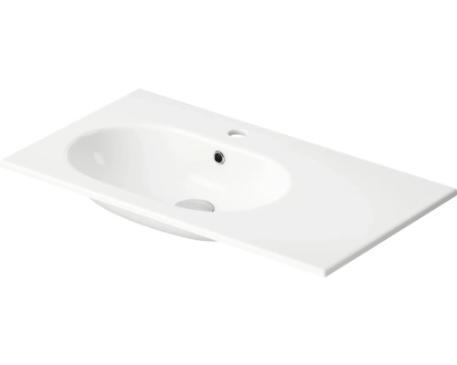 Vasque pour meuble Cersanit ZEN avec surface de dépose à droite 80,5 x 45,5 cm blanc CCWT1001226401