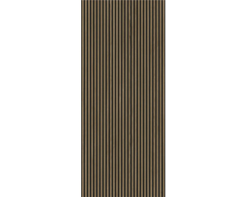 Panneau en plastique élément aspect 3D Linio Walnut 2600 x 375 x 8 mm Panneau en plastique élément aspect 3D Linio Walnut 2600 x 375 x 8 mm