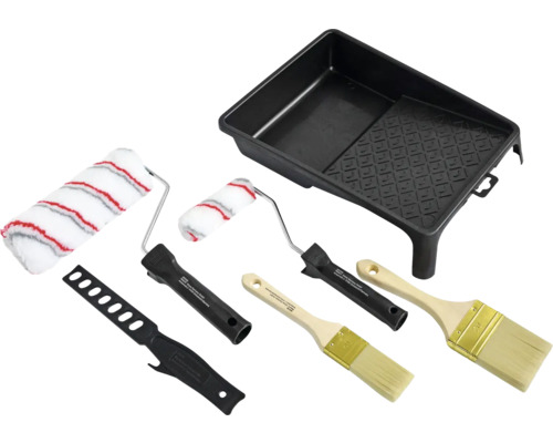 Kit de rouleaux à peinture avec bac à peinture, rouleaux de peinture et rouleau à peinture