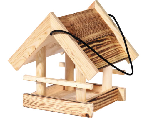 Vogelfutterhaus Candela zum Aufhängen 220x200 mm holz