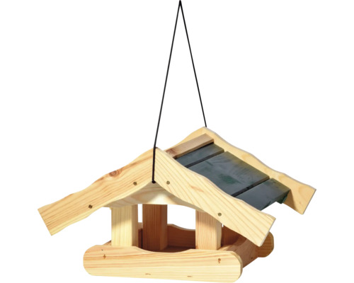 Vogelfutterhaus Arsuk zum Aufhängen 390x300 mm grün