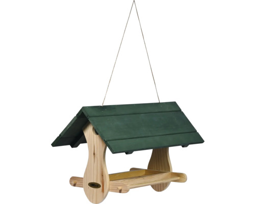 Vogelfutterhaus Nuuk zum Aufhängen 480x240 mm grün