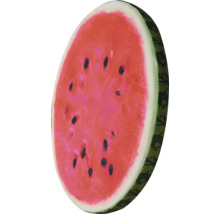 Geschnittene Wassermelone mit Kernen