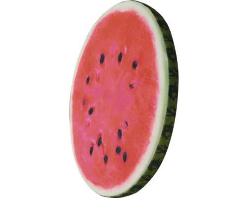 Geschnittene Wassermelone mit Kernen
