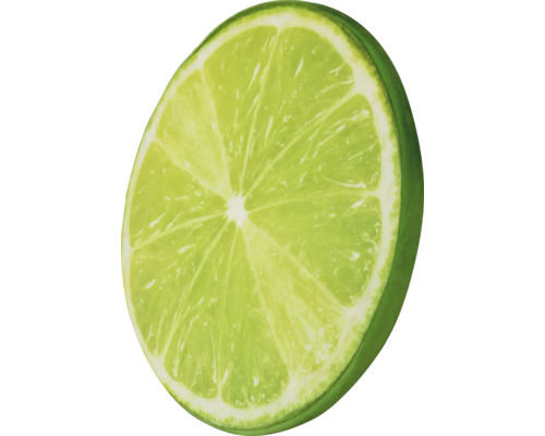 Eine halbe Limette.