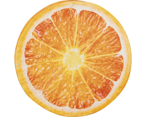 Orange als Scheibe