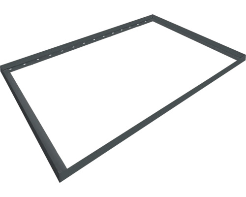 Cadre de toit Hörmann EcoStar pour toiture végétalisée abri de jardin toit en appentis type 1 RAL7016 anthracite