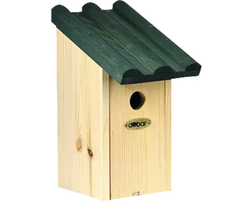 Cavité de nidification pour oiseaux Dobar 140x185 mm en bois