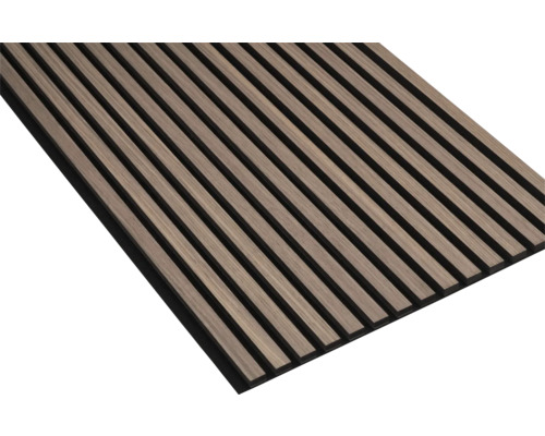 Akustikpaneel Nordic Acoustics amerikanische Walnuss 2400 x 605 x 22 mm