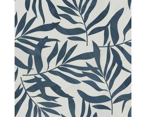 Motif de feuilles sur tissu