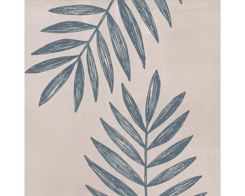 Papier peint avec motif de feuilles