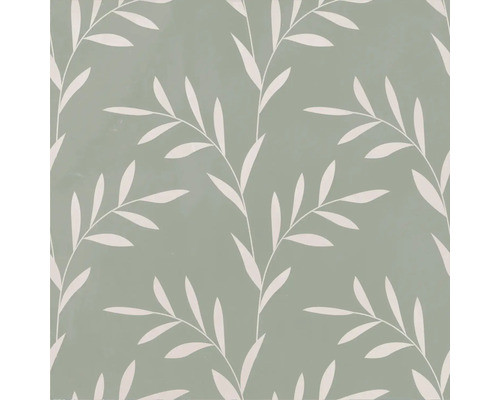 Papier peint avec motif de feuilles