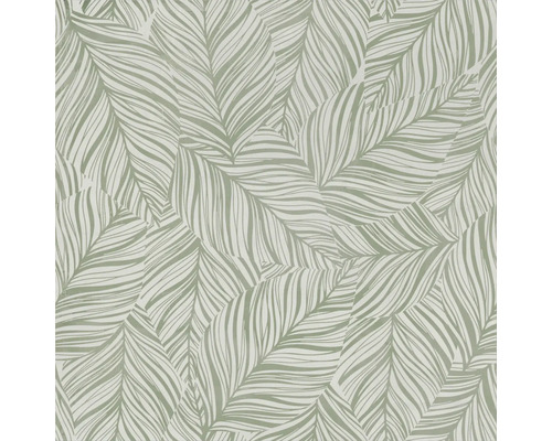 Papier peint à motif de feuilles