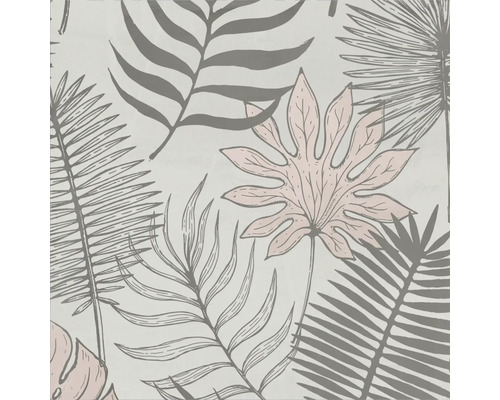 Papier peint avec motif de feuilles