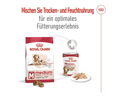 Royal Canin Medium Ageing 10 Plus Hunde Trocken- und Nassfutter