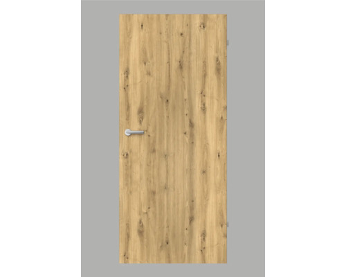 Porte en bois avec poignée de porte